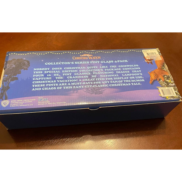 New National Lampoon's Christmas Vacation Collector Pint Glass Set - Picture 6 of 8